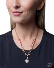Load image into Gallery viewer, Sweetheart Swoon - Copper Paparazzi Accessories