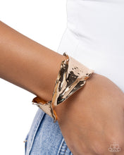 Load image into Gallery viewer, Twisted Trip - Gold Paparazzi Accessories