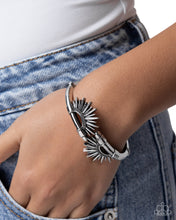 Load image into Gallery viewer, Sunburst Spell - Silver Paparazzi Accessories