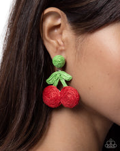 Load image into Gallery viewer, Crafted Cherry - Red Paparazzi Accessories