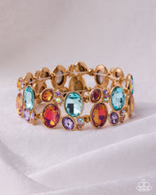 Load image into Gallery viewer, Oval Overture - Multi Paparazzi Accessories