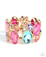 Load image into Gallery viewer, Oval Overture - Multi Paparazzi Accessories