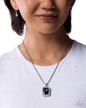 Load image into Gallery viewer, Exaggerated Emerald - Blue Paparazzi Accessories