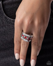 Load image into Gallery viewer, Stacked Spirit - Red Paparazzi Accessories