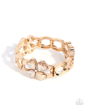 Load image into Gallery viewer, Chic Clover - Gold Paparazzi Accessories