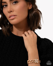 Load image into Gallery viewer, Chic Clover - Gold Paparazzi Accessories