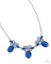 Load image into Gallery viewer, Elegant Emphasis - Blue Paparazzi Accessories