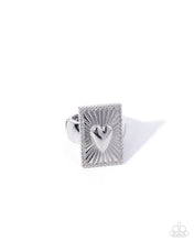 Load image into Gallery viewer, Stamped Setting - Silver Paparazzi Accessories
