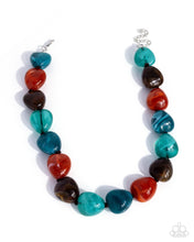 Load image into Gallery viewer, Colorful Contact - Blue Paparazzi Accessories