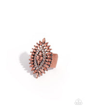 Load image into Gallery viewer, Modular Marquise - Copper Paparazzi Accessories