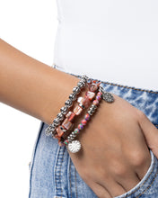 Load image into Gallery viewer, Sunshine Stack - Red Paparazzi Accessories