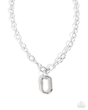 Load image into Gallery viewer, Dominant Dazzle - Silver Paparazzi Accessories