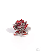 Load image into Gallery viewer, Luminescent Lotus - Red Paparazzi Accessories