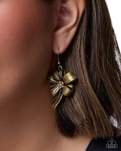 Load image into Gallery viewer, Gift Wrapped - Brass Paparazzi Accessories