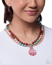 Load image into Gallery viewer, Calmly Coastal - Red Paparazzi Accessories