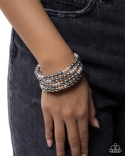 Load image into Gallery viewer, Polished Party - Silver Paparazzi Accessories
