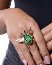 Load image into Gallery viewer, Beetle Ballad - Green Paparazzi Accessories