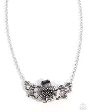 Load image into Gallery viewer, Blooming Bunch - Silver Paparazzi Accessories