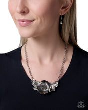 Load image into Gallery viewer, Blooming Bunch - Silver Paparazzi Accessories