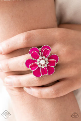 Budding Bliss Pink Floral Ring Paparazzi Accessories
