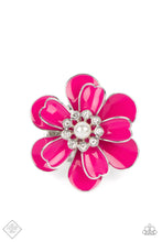 Load image into Gallery viewer, Budding Bliss Pink Floral Ring Paparazzi Accessories