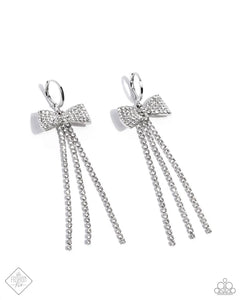 fashion fix,hoops,rhinestones,white,Dashing Daydream White Hoop Earrings