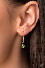 Load image into Gallery viewer, Kaleidoscope Charm Multi Rhinestone Necklace Paparazzi Accessories