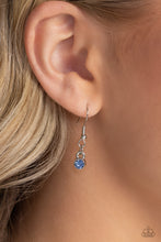 Load image into Gallery viewer, Energetic Energy Blue Rhinestone Necklace Paparazzi Accessories