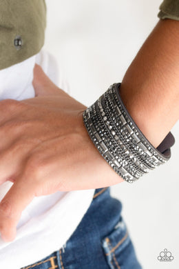 Rebel Radiance Silver Bracelet Paparazzi Accessories