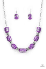 Load image into Gallery viewer, Girl Grit Purple Necklace Paparazzi Accessories