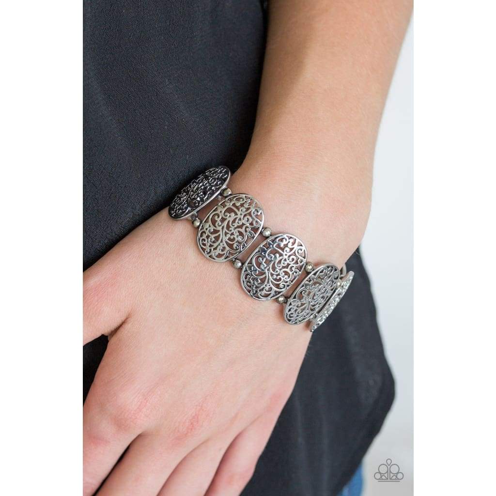 Everyday Elegance Black Bracelet Paparazzi Accessories