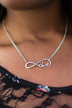 Load image into Gallery viewer, We Found Love Silver Necklace Paparazzi Accessories