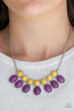 Load image into Gallery viewer, Environmental Impact Purple Necklace Paparazzi Accessories