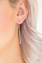 Load image into Gallery viewer, Triple Shimmer - White Necklace Paparazzi Accessories