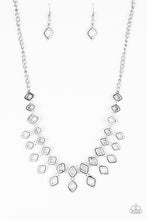 Load image into Gallery viewer, Geocentric Silver Necklace Paparazzi Accessories