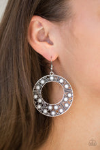 Load image into Gallery viewer, San Diego Samba White Earring Paparazzi Accessories