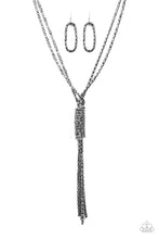 Load image into Gallery viewer, Boom Boom Knock You Out! Gunmetal Necklace Paparazzi Accessories