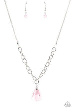 Load image into Gallery viewer, Mega Modern Pink Necklace Paparazzi Accessories