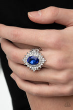 Load image into Gallery viewer, Five-Star Stunner – Blue Ring Paparazzi Accessories