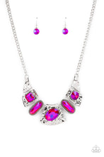Load image into Gallery viewer, Futuristic Fashionista – Pink Necklace Paparazzi Accessories