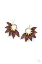 Load image into Gallery viewer, Flower Child Fever – Orange Earrings Paparazzi Accessories