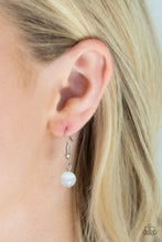 Load image into Gallery viewer, Modern Majesty White Moonstone Necklace Paparazzi Accessories