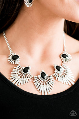 Miss YOU-niverse - Black Necklace Paparazzi Accessories