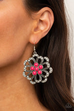 Load image into Gallery viewer, Dazzling Dewdrops Pink Earrings Paparazzi Accessories