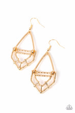 Load image into Gallery viewer, Artisan Apparatus Gold Earring Paparazzi Accessories