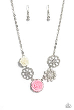 Load image into Gallery viewer, Tea Party Favors Pink Necklace Paparazzi Accessories