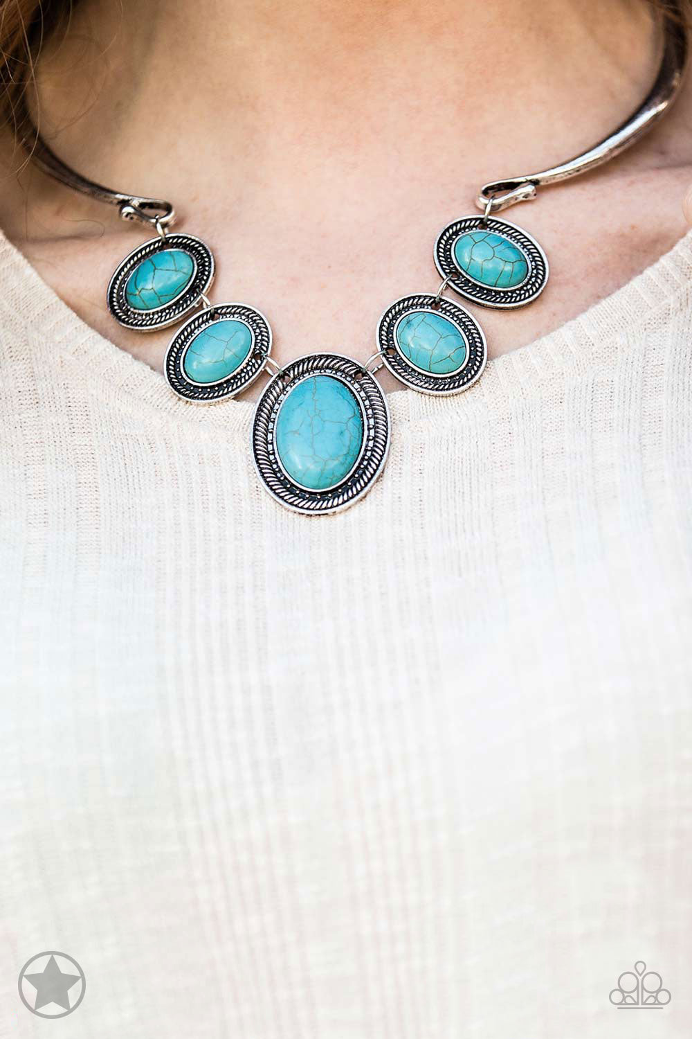 River Ride Blue Necklace Paparazzi Accessories