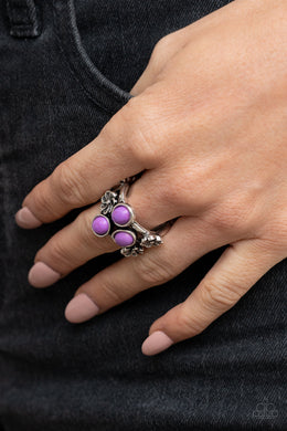 Primitive Paradise - Purple Ring Paparazzi Accessories
