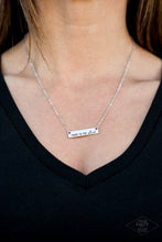 Load image into Gallery viewer, Trust In The Lord Silver Necklace Paparazzi Accessories
