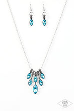 Load image into Gallery viewer, You Should See Me In Crown Blue Necklace Paparazzi Accessories